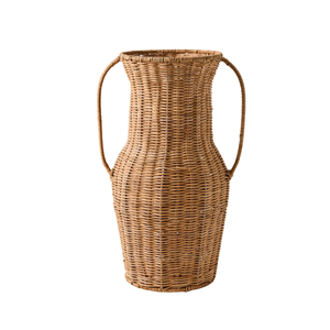 Jarrón decorativo rústico de ratán, jarrón de mesa de ratán natural, macetas vintage para decoración del hogar y hoteles, de Vietnam. - Product Image 2