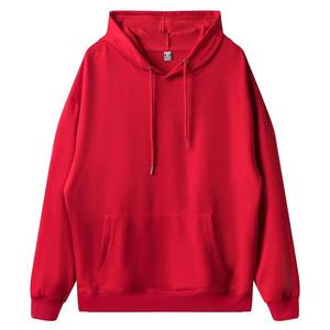 Men's Solid Winter Loose Woven Heat-Transfer <b>Printed</b> Custom Graphic Logo <b>Extra</b> <b>Large</b> Neck Hoodie for Casual Sports - Product Image 5