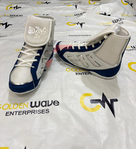 Nouvelles Chaussures de Boxe et de Lutte Personnalisables, Fabrication en Usine, Sans Boxe, Pas de Vie, Respirantes, pour Entraînement et Sparring, à Lacets - Product Image 5