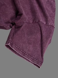 Camiseta Casual de Manga Corta con Cuello Redondo para Hombre, Talla Grande, Color Sólido, 100% Algodón Jersey Tejido Liso, Corte Regular, Venta al por Mayor - Product Image 5