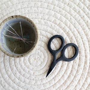 Matte Black Embroidery <b>Scissors</b> Stainless Steel Sharp Fine Tip <b>Sewing</b> Craft Tool for Tailors DIY - Product Image 4