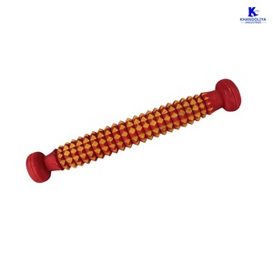 Rouleau de massage des pieds K-Star K215 en bois naturel pour réflexologie plantaire, soulagement de la douleur au talon, amélioration de la circulation sanguine et acupression des pieds - Product Image 1