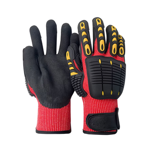 Custom Logo Oil And Gas Safety High Impact Mechanic <b>Gloves</b> Work <b>Gloves</b> TPR Protector Impact Resistant <b>Gloves</b> - Product Image 5