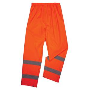 Hi Visibility Polyester <b>Work</b> <b>Pants</b> Unisex Reflective Safety Trousers for Workers High Quality Custom Logo And Design OEM - Product Image 3