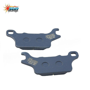 ชุดผ้าเบรก SUN Racing HODUN-BRK004 (2 ชิ้น) - วัสดุปลอดใยหิน พร้อมแผ่นเหล็กเสริมความแข็งแรงสูง สำหรับรถ Click 150I - Product Image 2