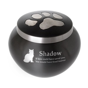 Premium keepsake urn <b>small</b> cremation urn for ashes memorial remembrance piece polished finish secure closure tribute - Product Image 6