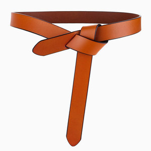Luxury Brand Women's Cowhide Belts Genuine Leather No Buckle Girdle Waist Belt for Coat Sweater Dress <b>Accessories</b> - Product Image 4