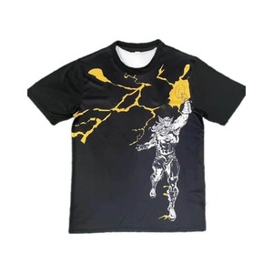 เสื้อเจอร์ซีย์กีฬาโพลีเอสเตอร์ซับเหงื่อ คอกลม แขนสั้น ทรงปกติสำหรับผู้ใหญ่ แบบสั่งทำพิเศษพร้อมลายซับลิเมชั่นสำหรับฟุตบอล - Product Image 1