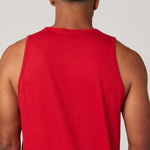 Camiseta Deportiva sin Mangas de Algodón con Logotipo Personalizado al por Mayor para Hombre, Ropa de Gimnasio para Entrenamiento, Unisex - Product Image 6