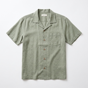 Men's Smart Casual Short Sleeve Printed Shirt Turn-<b>Down</b> Collar Summer Button-Up Pocket Beach Wear Polyester/Cotton Poplin - Product Image 3