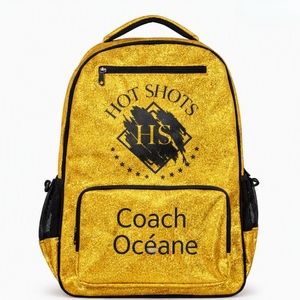 Custom Glitter Cheerleading <b>Backpack</b> Personalized Team Sports <b>Backpack</b> with Logo Name Custom School Dance <b>Backpack</b> - Product Image 2