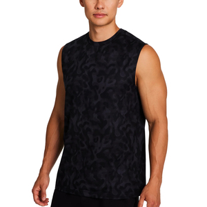 Débardeur Homme Personnalisable à Col en V en Coton Polyester Tricoté, Séchage Rapide, Respirant, Anti-UV, Anti-rétrécissement, Écologique, Sportif, Été - Product Image 5