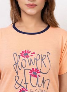 High Quality Summer Casual Women's Cotton Nightwear Set Quick Dry Elastic Waist Daily Indoor Wear & Relaxation India Bulk Price - Product Image 3