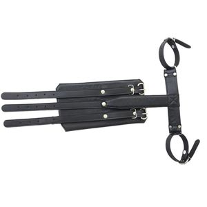 <b>Leather</b> Ankle <b>Cuffs</b> Pair with Strong Buckles and Comfortable Padding - Product Image 1