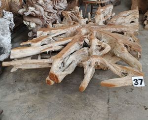 <b>Rustic</b> Handmade <b>Coffee</b> <b>Table</b> Made of Teak Root for Living Room Furniture Natural Design Style - Product Image 2