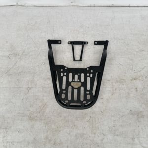Porte-bagages arrière moderne en acier mat noir durable de type plaque M-Biker VinFast Motio pour accessoires de scooter électrique - Product Image 3