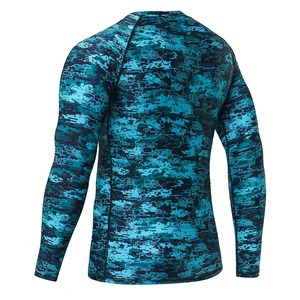 Custom MMA Rash Guard <b>Long</b> <b>Sleeve</b> <b>Compression</b> <b>Shirt</b> BJJ Grappling Sportswear Breathable Quick Dry Sublimation Printed Gym - Product Image 4