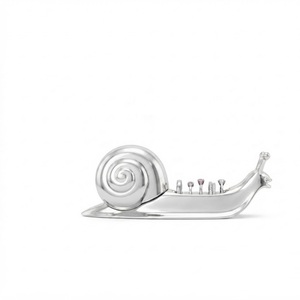 Organisateur de bijoux moderne en forme d'étoile de mer, élégante coupelle à bagues et finition argentée pour salle de bain, vanité, décoration intérieure, rangement de mariage, cadeau - Product Image 3