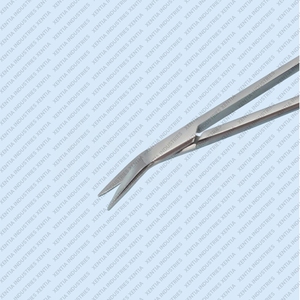 Tijeras Quirúrgicas Oftálmicas Reutilizables Wilmer Converse Premium de 4 Pulgadas, Anguladas para Cirugía Ocular - Product Image 4