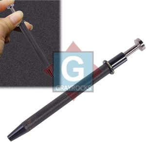 Grayrocks 4-Prong Diamond Tweezers Stainless Steel Plastic Handle Handheld <b>Pick</b>-<b>Up</b> <b>Tool</b> OEM for Gem Jewelry Making DIY - Product Image 5
