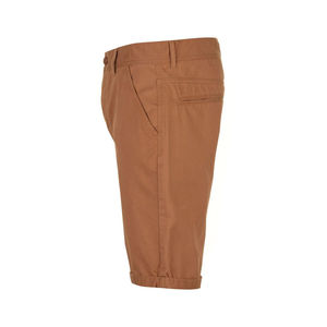 Pantalones Cortos Deportivos de Cintura Alta para Hombre, 100% Algodón Canvas, Lavado Claro, Estilo Vintage, Decoración de Encaje, Ropa Casual Urbana, Transpirable y Elástico - Product Image 6