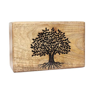 Budget Friendly Vintage <b>Wooden</b> <b>Storage</b> <b>Chest</b> for Jewelry, Wedding Memories, Coins and Special Gifts with Artistic Carved - Product Image 2