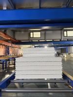 Panneau sandwich pour toiture, isolation thermique légère en EPS, écologique, résistant au feu, pour mur extérieur d'entrepôt
