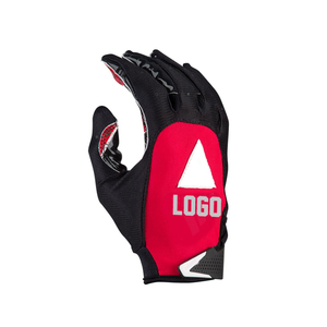 Lightweight Leather American Football <b>Gloves</b> for Practice Customizable Color Logo Premium Grip Windproof Unisex Comfortable Fit - Product Image 4