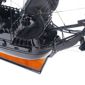 Barco Pirata de Perlas Negras Hecho a Mano, Modelo Pequeño Captain Line para Decoración de Hotel, Oficina, Hogar y Regalo - Contacto para Venta al por Mayor - Product Image 3