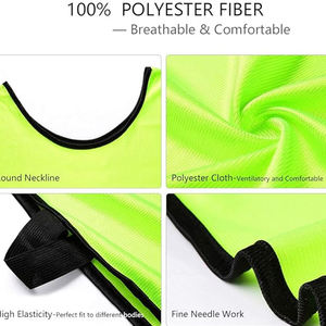 Chalecos de fútbol para hombre de gran venta, con logo personalizado, chaleco de entrenamiento, precio con cantidad mínima de pedido baja, chalecos de fútbol a bajo precio - Product Image 3