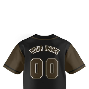Custom Logo Embroidered <b>Baseball</b> Jersey 100% Polyester Short Sleeves Adjustable Straps Customizable Team Names/Numbers Unisex - Product Image 3