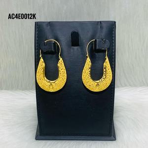 All-Design Women's Gold-Plated Earrings Cute Floral Fashion Jewellery Online for <b>Wedding</b> - Product Image 1