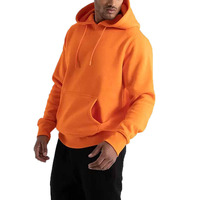 Sweat à capuche pour homme en tissu polaire de couleur unie, de luxe, vente en gros, best-seller