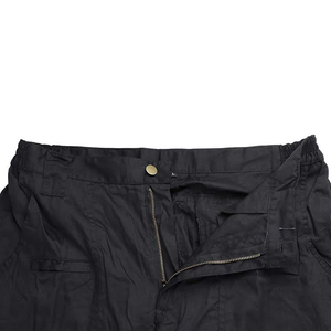 Fournisseur en gros OEM de vêtements industriels – Veste de sécurité noire durable et renforcée en Ripstop et pantalon cargo – Uniforme camouflage - Product Image 6
