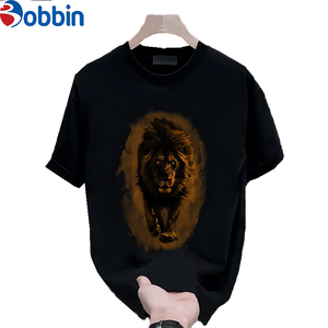 Camiseta de Alta Calidad para Hombre, Talla Grande, Personalizable con Impresión Digital y Logotipo, 100% Algodón Tejido, Manga Corta, Secado Rápido, Antiarrugas - Product Image 3