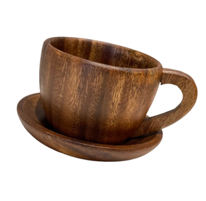 Modern Design Bulk Supplier Wooden <b>Tea</b> <b>Cup</b> <b>Saucer</b> Set Handicrafts Wooden <b>Tea</b> And Espresso <b>Cup</b> - Product Image 5