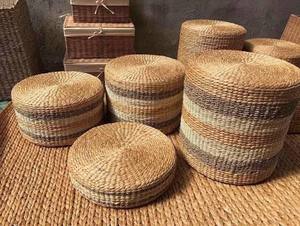 Handwoven Water Hyacinth <b>Cushion</b> Pad Vietnam Natural Fiber Seat <b>Cushion</b> for <b>Dining</b> <b>Chairs</b> Home Interior Cafe and Patio - Product Image 4