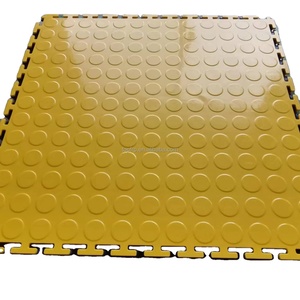 Dalles de sol en PVC vinyle durables pour garage, dalles de sol en plastique portables pour parking - Product Image 1