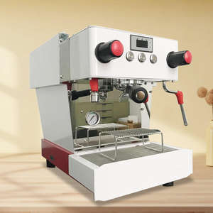 Máquina de Café Espresso Semiautomática Comercial de Bajo Precio, Diseño de Fábrica, Venta Directa, Máquina Expendedora de Café para Uso Doméstico - Product Image 6