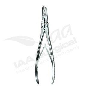 Rongeur orthopédique à double action pour la coupe des os, en acier inoxydable, réutilisable - Product Image 1