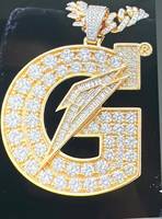 Pendentif personnalisé en moissanite, en argent sterling 925, plaqué or, style Iced Out, bijou unisexe pour les fêtes