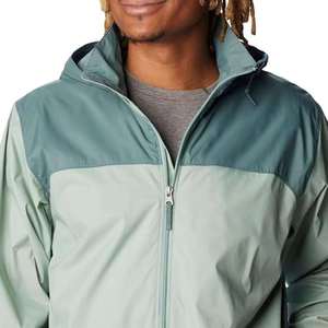 Chaqueta cortavientos con cremallera para hombre, ligera, con capucha, a prueba de viento, con tejido transpirable de secado rápido para uso en exteriores. - Product Image 5