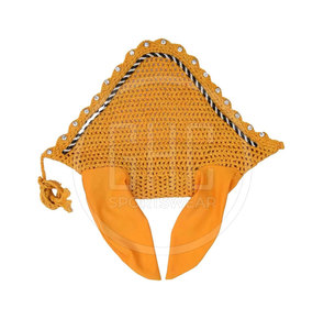 Quality Knit <b>Cover</b> Design For Horse Session Riding Use Nice Fit Horse <b>Ear</b> Bonnet Stylish Finish Horse <b>Ear</b> Bonnet - Product Image 4