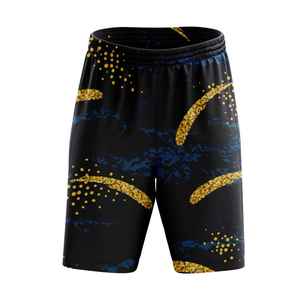 กางเกงวิ่งขาสั้นผู้ชายแบบใหม่ล่าสุด ดีไซน์เรียบง่าย ผลิตจากโพลีเอสเตอร์ผสมสแปนเด็กซ์ ระบายอากาศได้ดี เป็นมิตรต่อสิ่งแวดล้อม - Product Image 2