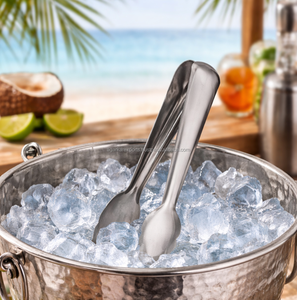 Pinces à glace en acier inoxydable, accessoires de bar haut de gamme, design élégant pour la maison, le bar, l'hôtel, les fêtes - Product Image 4