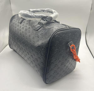 Sac de voyage personnalisable en jean imperméable de haute qualité, grande capacité, avec fermeture éclair, écologique, respirant, sangle réglable, sublimation - Product Image 5