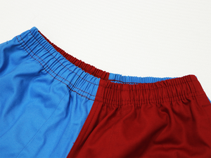Wholesale Custom Design Cheap Western Footy <b>Shorts</b> With Pockets Sublimation Print - Product Image 3