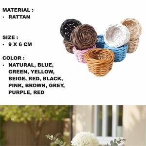 Petit panier en rotin artisanal - Product Image 2