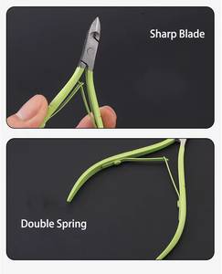 Coupe-ongles professionnels en acier inoxydable, lame plate de 12,5 mm, pointe acérée pour la coupe des ongles des doigts, usage adulte - Product Image 2