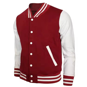 2026 Cheap Price Unisex Varsity <b>Jackets</b> Hooded Patchwork Cartoon 100% Wool Streetwear Sports Fashion College Baseball <b>Jacket</b> - Product Image 3